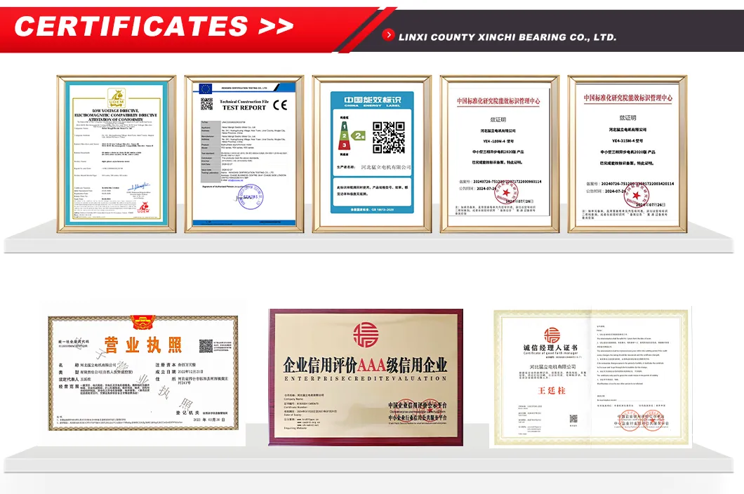 Certifications