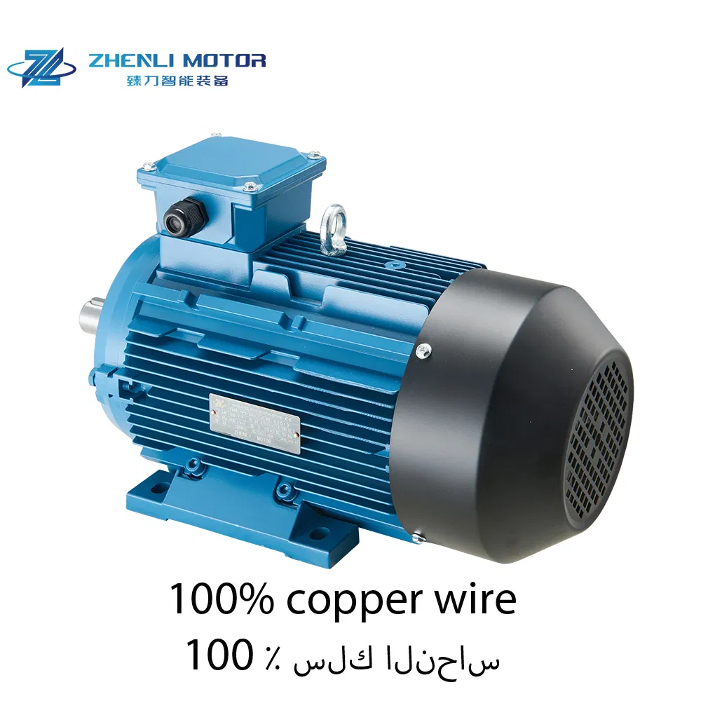 Ye3 Series Ie3 High Efficiency Three Phase AC Induction Electric Motor Aluminum or Cast Iron Housing IP55 IEC Three Phase AC Motor