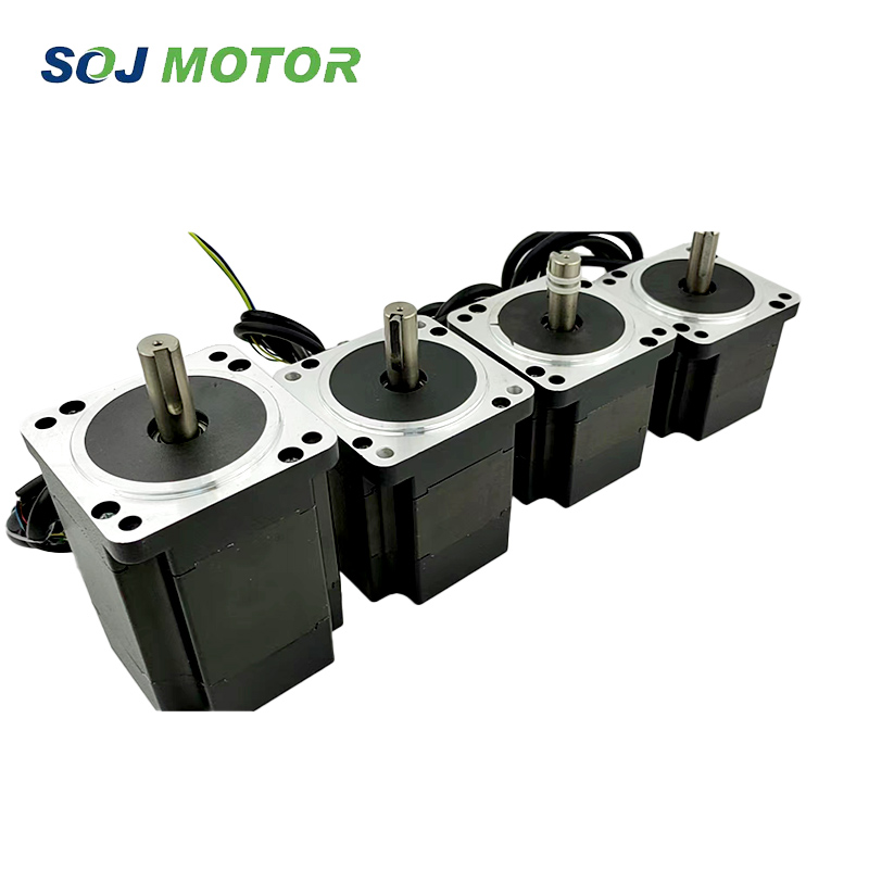 86mm 200W 14mm Shaft 48V Permanent Magnet 3 Phase 4pole DC Brushless Motor Electric Bicycle Smart Home Fan Appliance Boat