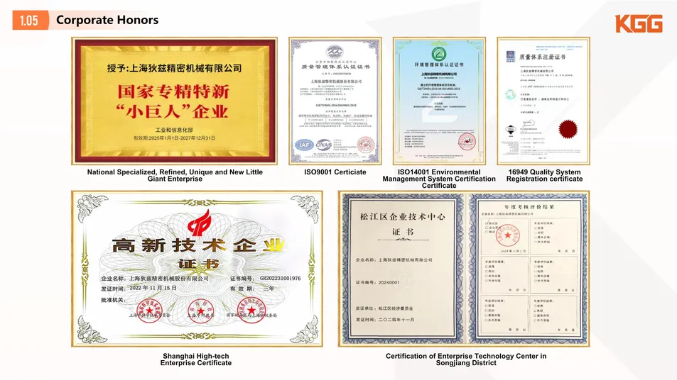 Quality Certification
