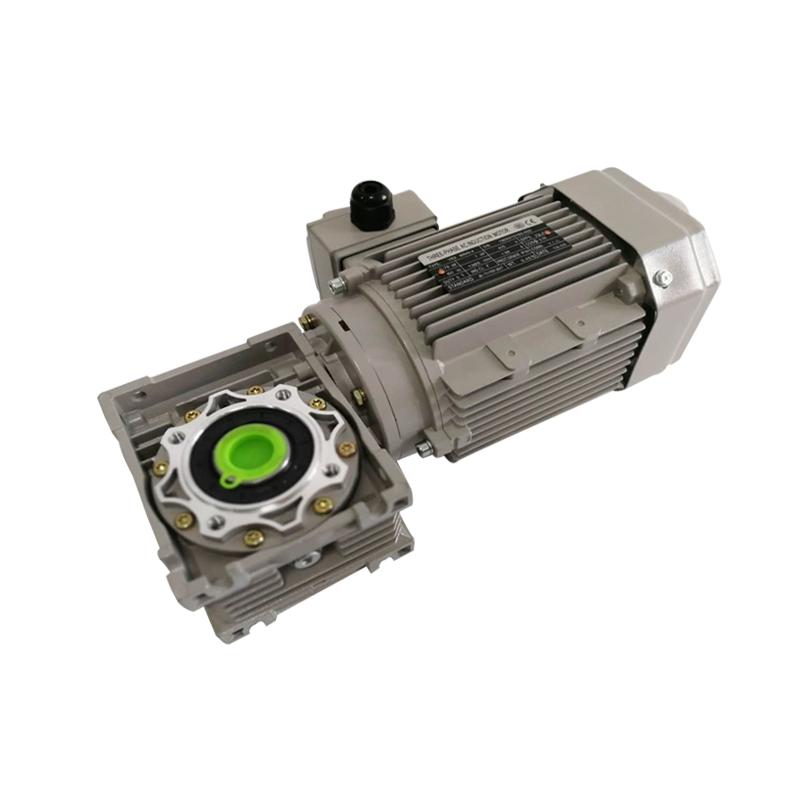 0.37KW 1/2HP 1 Phase AC Worm Gear Motor Asynchronous Ac Induction Motor with Worm Gear Box