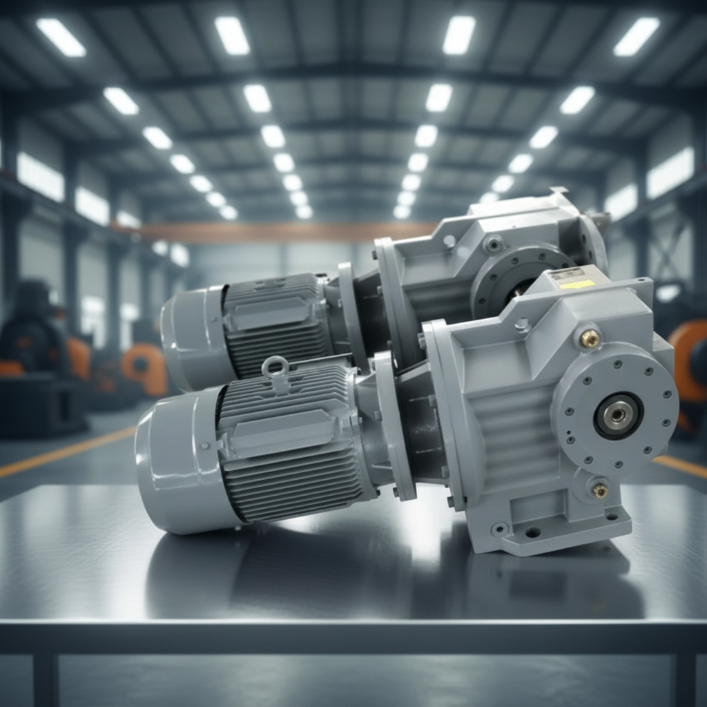 KAB87 15KW Hollow Shaft Gearreducer Motor