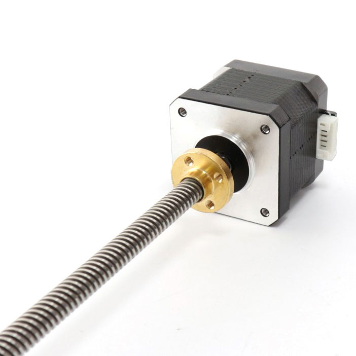 NEMA 17 Leaded Screw Linear Motor Cheap Ball Screw Stepper Motor