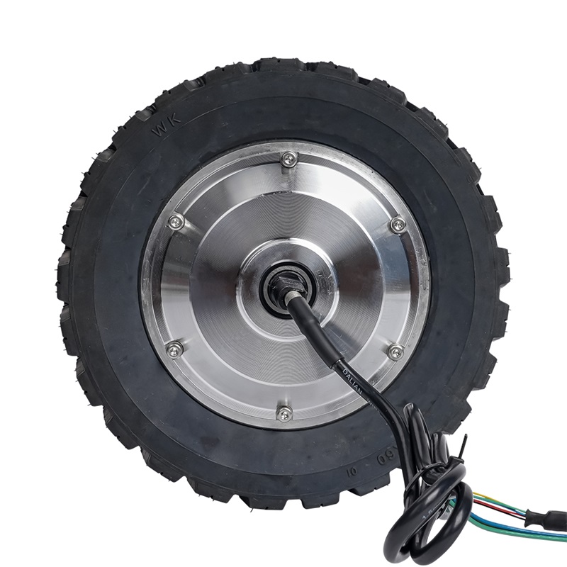 High Torque 50n.m Single Shaft Motor 8 Inch 48v 500w Hub Motor Brushless Geared Motor Use For Wheelbarrow