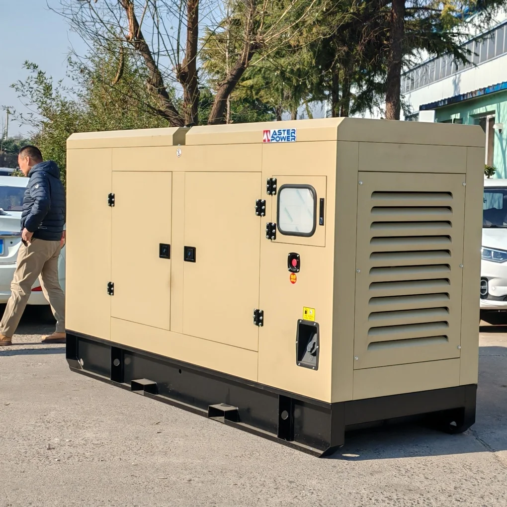 High Quality Weifang Ricardo 80kw 100kva Pure Copper Brushless Alternator Silent Diesel Generator For Office Building