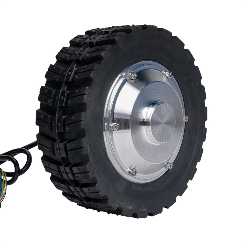 High Torque 50n.m Single Shaft Motor 8 Inch 48v 500w Hub Motor Brushless Geared Motor Use For Wheelbarrow
