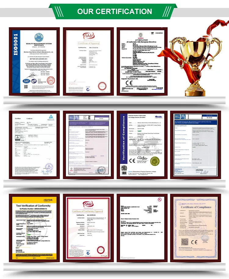 Certificates