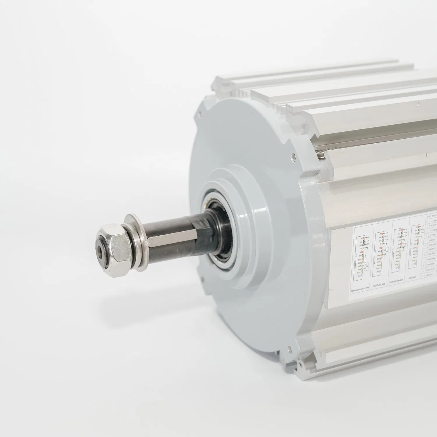 Brushless Permanent Magnet Motor for Exhaust and Ventilation of Poultry Farm