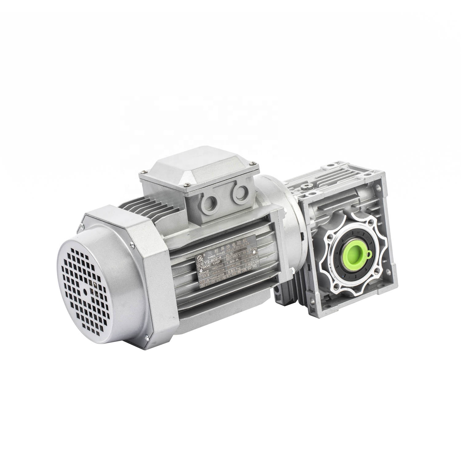 CE AC Electric Motor 3 Phase Asynchronous Nmrv Worm Gear Motor 1.1kw 1.5kw 2.2kw 3kw 4kw 5.5kw 7.5kw 11kw 15kw