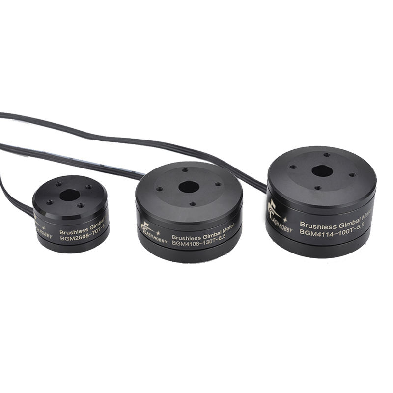 Flashhobby 8.5mm Hollow Shaft BLDC Gimbal Motor 22P24N BGM4114 Brushless Motor for Camera Stabilizer Robot Stroller FPV Drone