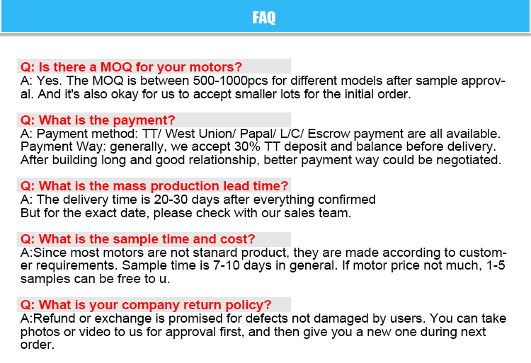 FAQ Header