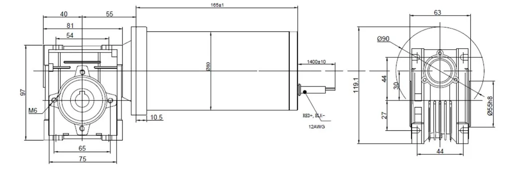 Motor Dimensions