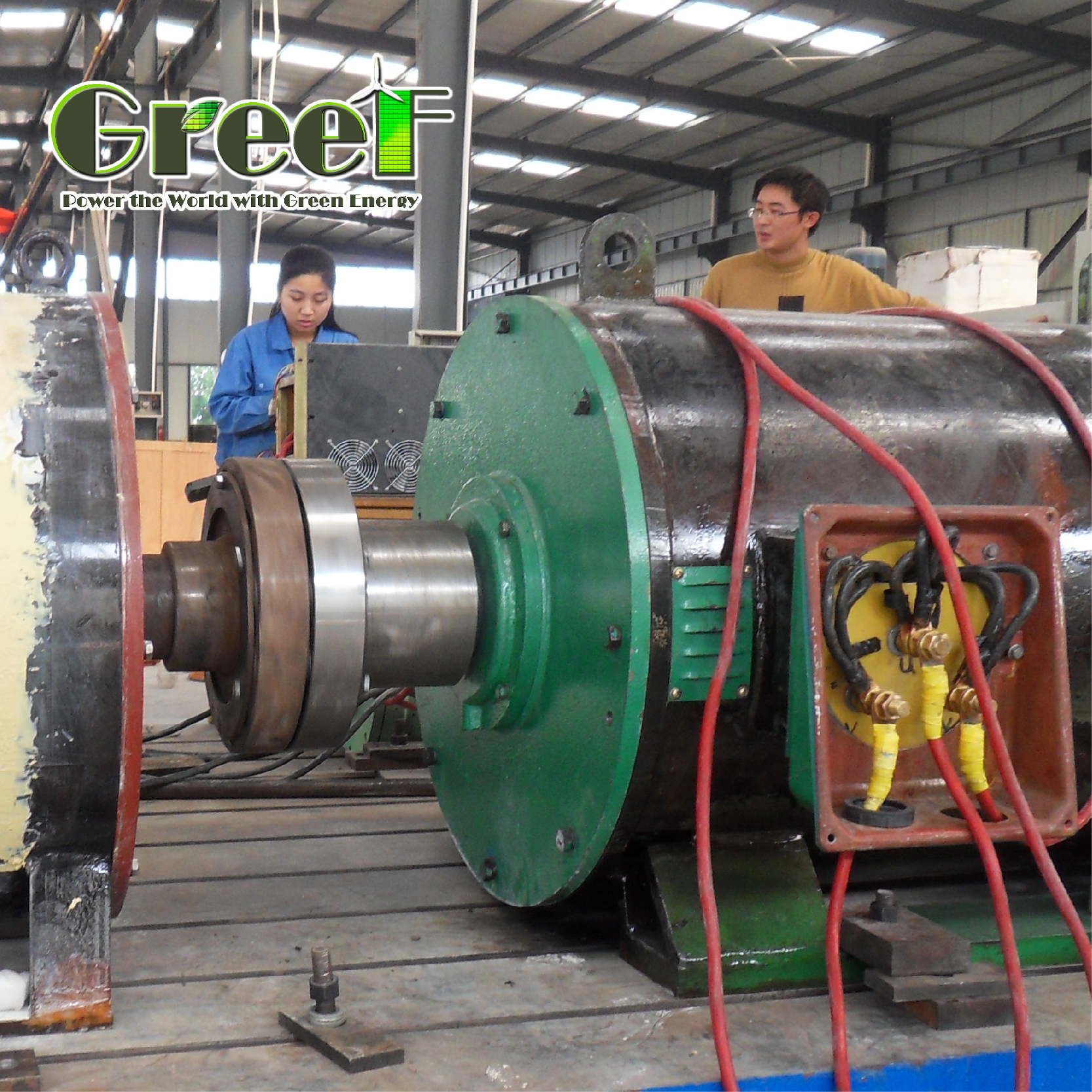 10KW 20KW 30KW Low RPM Permanent Magnet Generator, Three Phase AC Generator, Low RPM Alternator