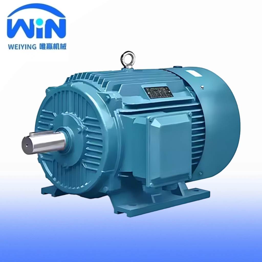 CE ROHS 380V Asynchronous Motor 50/60Hz 1500rpm 0.75kW-100kW IP54/55 YE3 Series 100% Copper Wire Three Phase AC Electric Motor