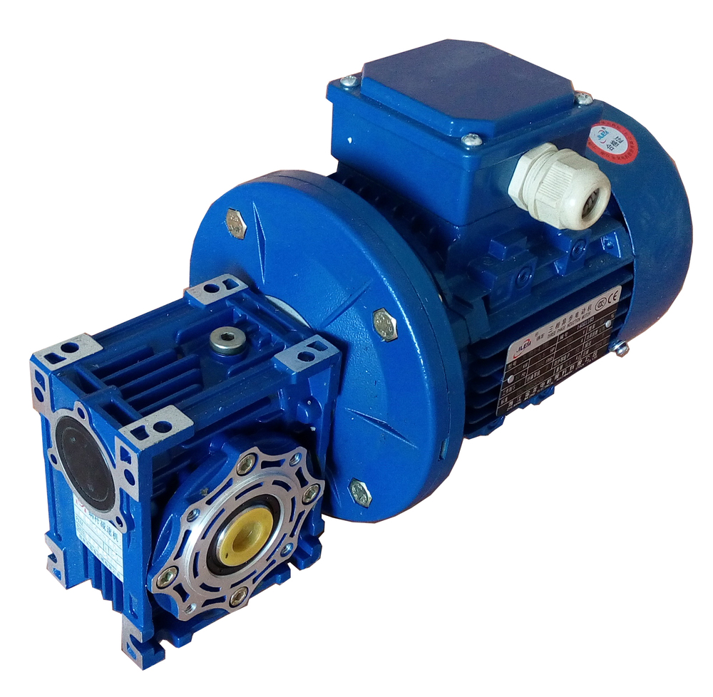 CE AC Electric Motor 3 Phase Asynchronous Nmrv Worm Gear Motor 1.1kw 1.5kw 2.2kw 3kw 4kw 5.5kw 7.5kw 11kw 15kw