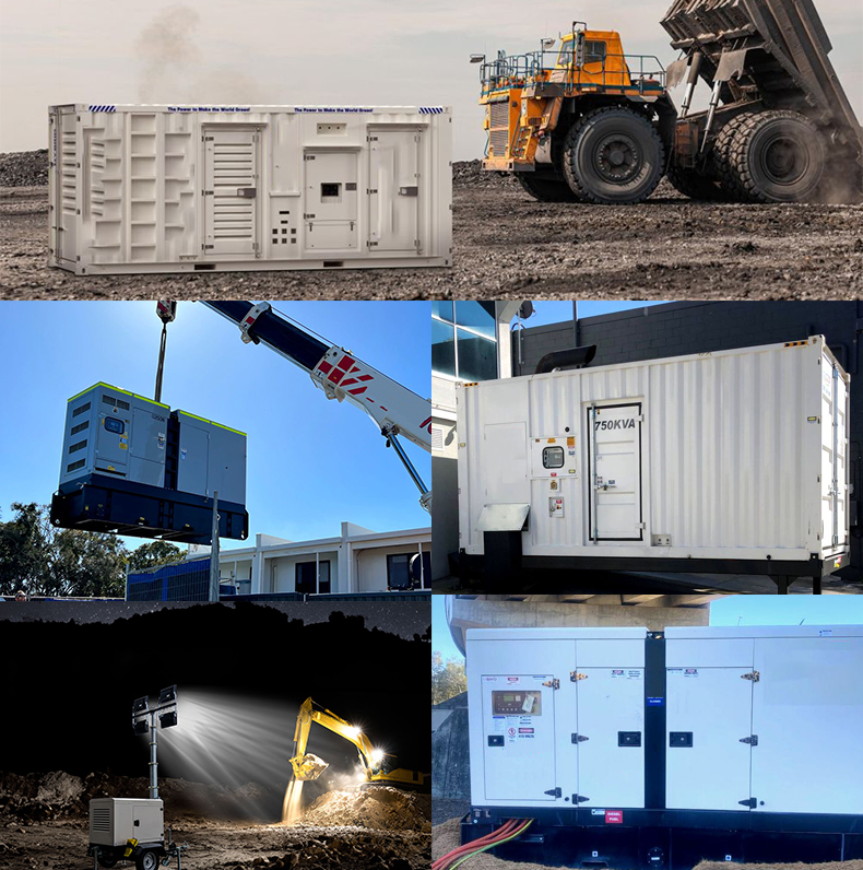 Engine ATS Super Silent Single Phase AC Trailer Diesel Generator Set 20kw 30kw 50kw 80kW Auto 50Hz 220V/380V For Cummins Yuchai