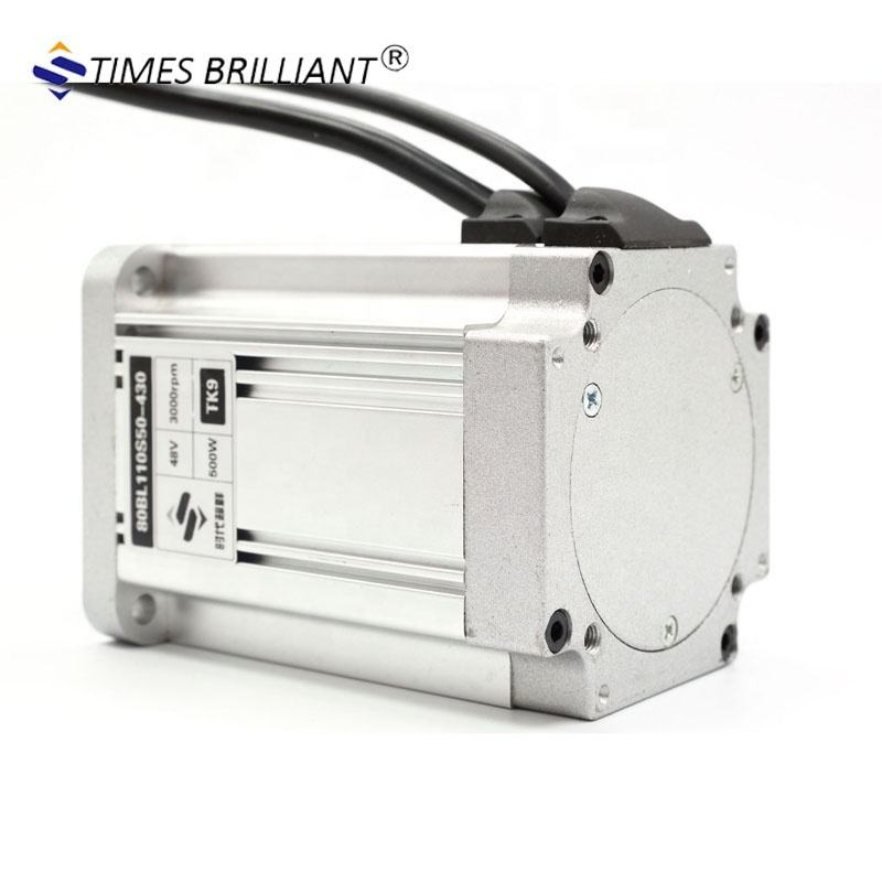 3000rpm High Speed 48V 500W BLDC Brushless DC Motor