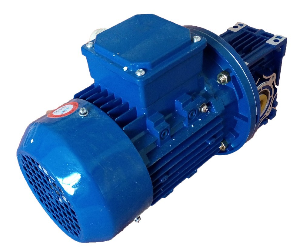 CE AC Electric Motor 3 Phase Asynchronous Nmrv Worm Gear Motor 1.1kw 1.5kw 2.2kw 3kw 4kw 5.5kw 7.5kw 11kw 15kw