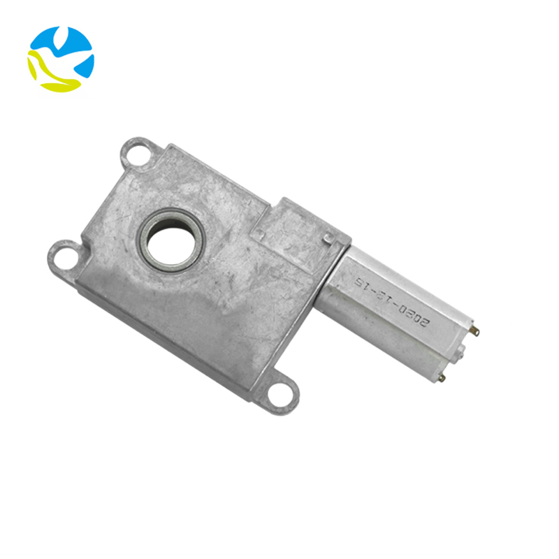 Factory New Arrival Powerful Worm Reducer Gear Motor DC 12v 24v High Torque Slow Speed Gear Motor With Line