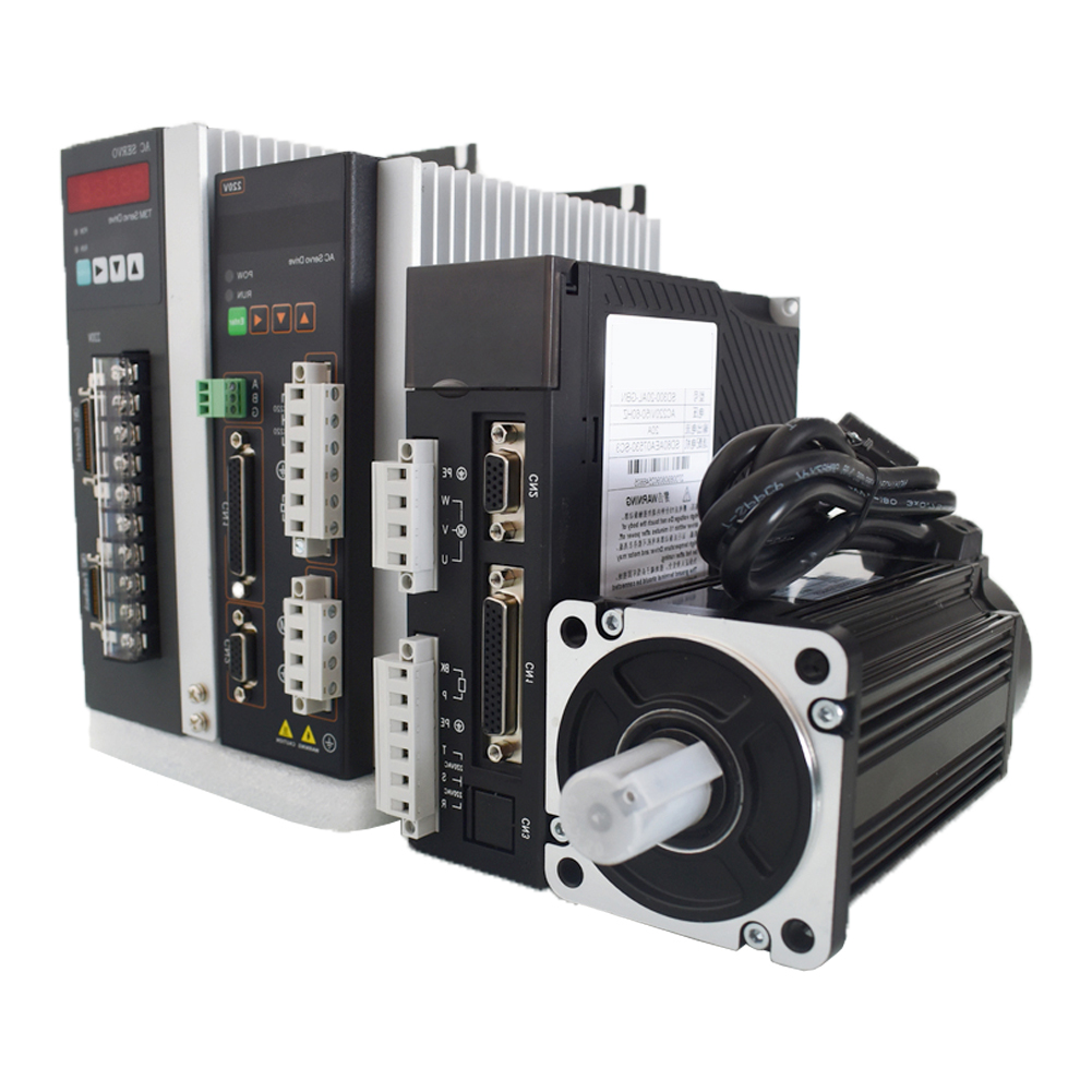 CE Servo Motor CNC High Torque 400W 750W 1KW 15KW Ac Servo Motor for Cnc Sewing Machine