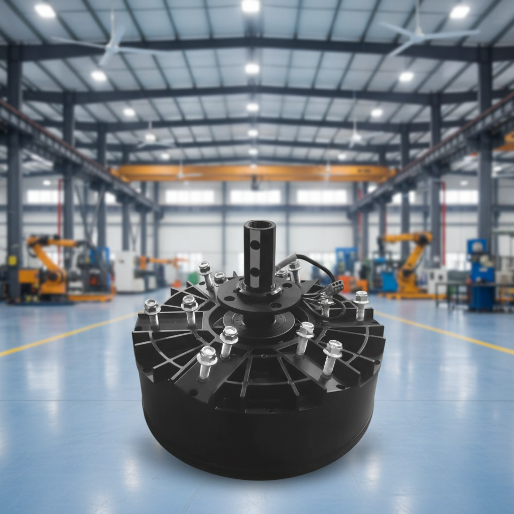 Amthi 1100W Permanent Magnet Synchronous Motor for HVLS Ceiling Fan Big Industrial Fan Motor 380V AC