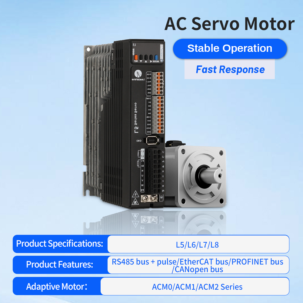High Torque Leadshine Servo Driver Ethercat Low-Power Encoder Hollow Shaft Low Speed Mg995 Delta Ac Servo Motor