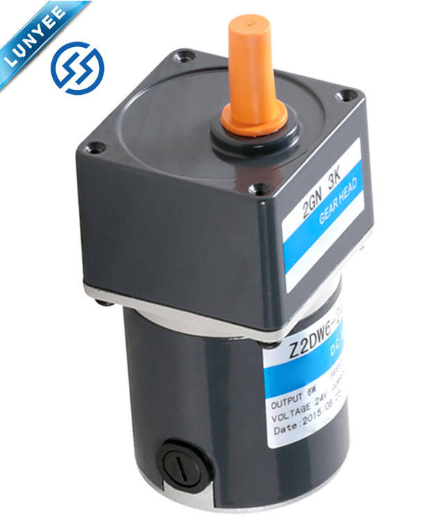 6W PMDC Motor Brushed with Gearbox for Industrial Automation Equipment