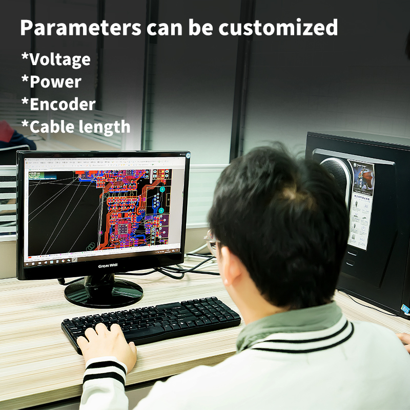 High Stability Custom IP Rate Robot Arms 3n. M NEMA23 Stepper Motor