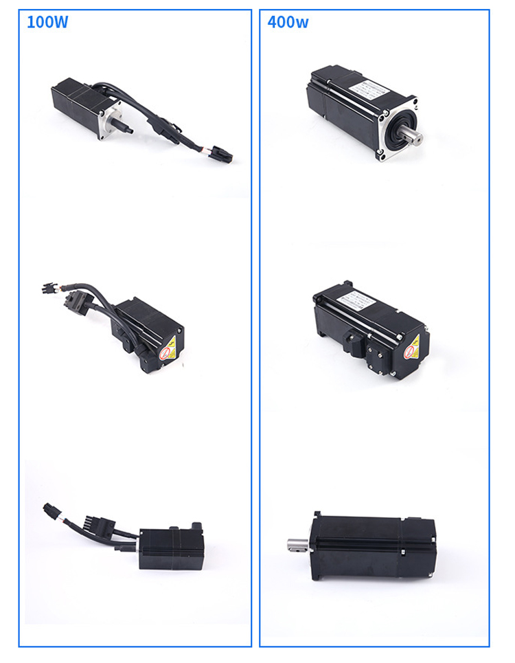 CE Servo Motor CNC High Torque 400W 750W 1KW 15KW Ac Servo Motor for Cnc Sewing Machine