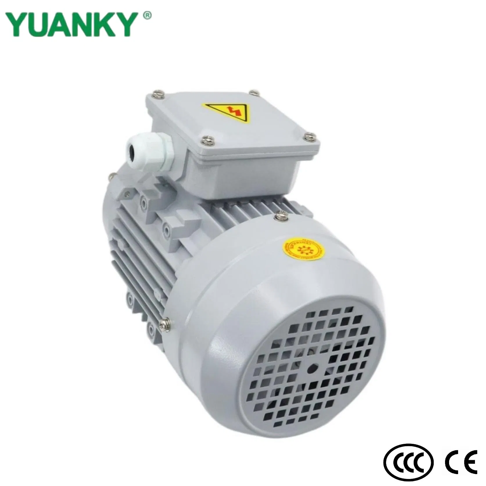 YUANKY YS Series 3-Phase Induction Motor 0.18kW-7.5kW, 1.69A-14.9A Square/Round Shell Motor