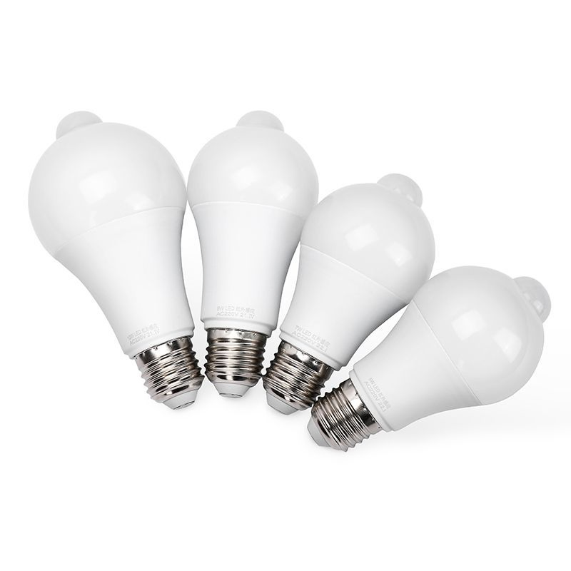 CCT PIR Microwave Motion Sensor LED Light Lamp Sensor Smart Light Bulb
