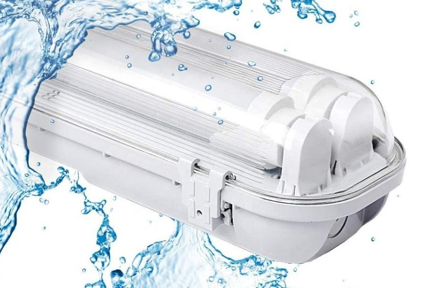LED Tri-Proof Light IP65 CCT 5FT Vapor Tight Linear Fixtures 58W