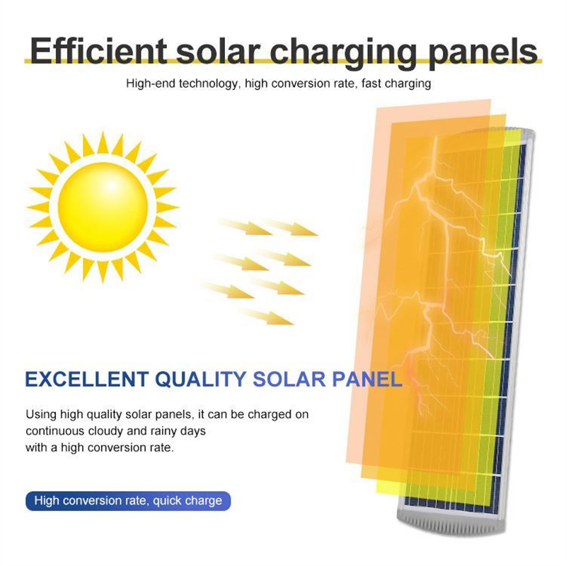 Integrated All in One 400/600W Outdoor Lighting Solar Panel System Energy Saving Lamp LED Street Road Lights IP67 LED Flood Garden Wall Yard Park Street Light