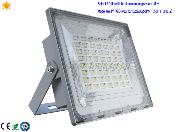 LED Solar Flood Light 3500lm with Remote Control Waterproof Outdoor Light for Patio Barn, Garage, Yard, Stadium, Playground