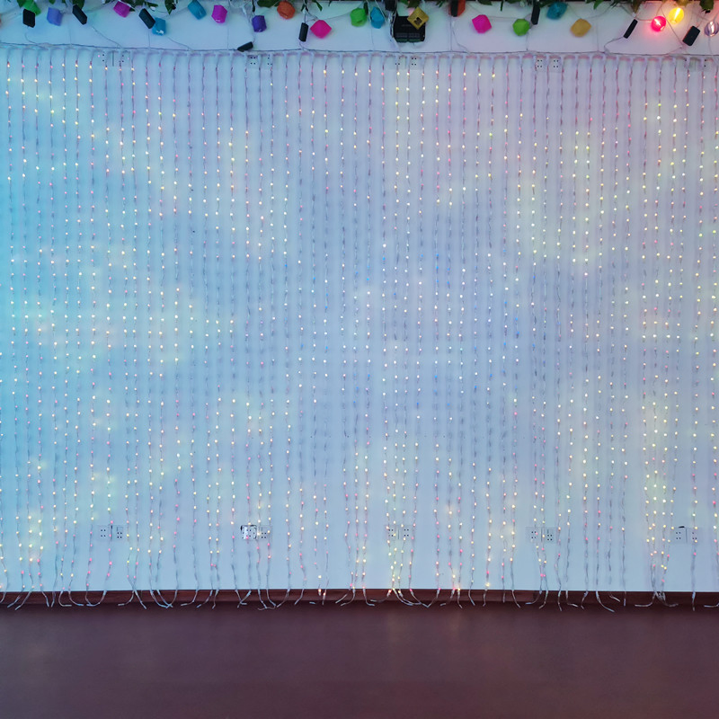 LED Decorative RGB DMX Control Smart LED Curtain Lighting for Wedding