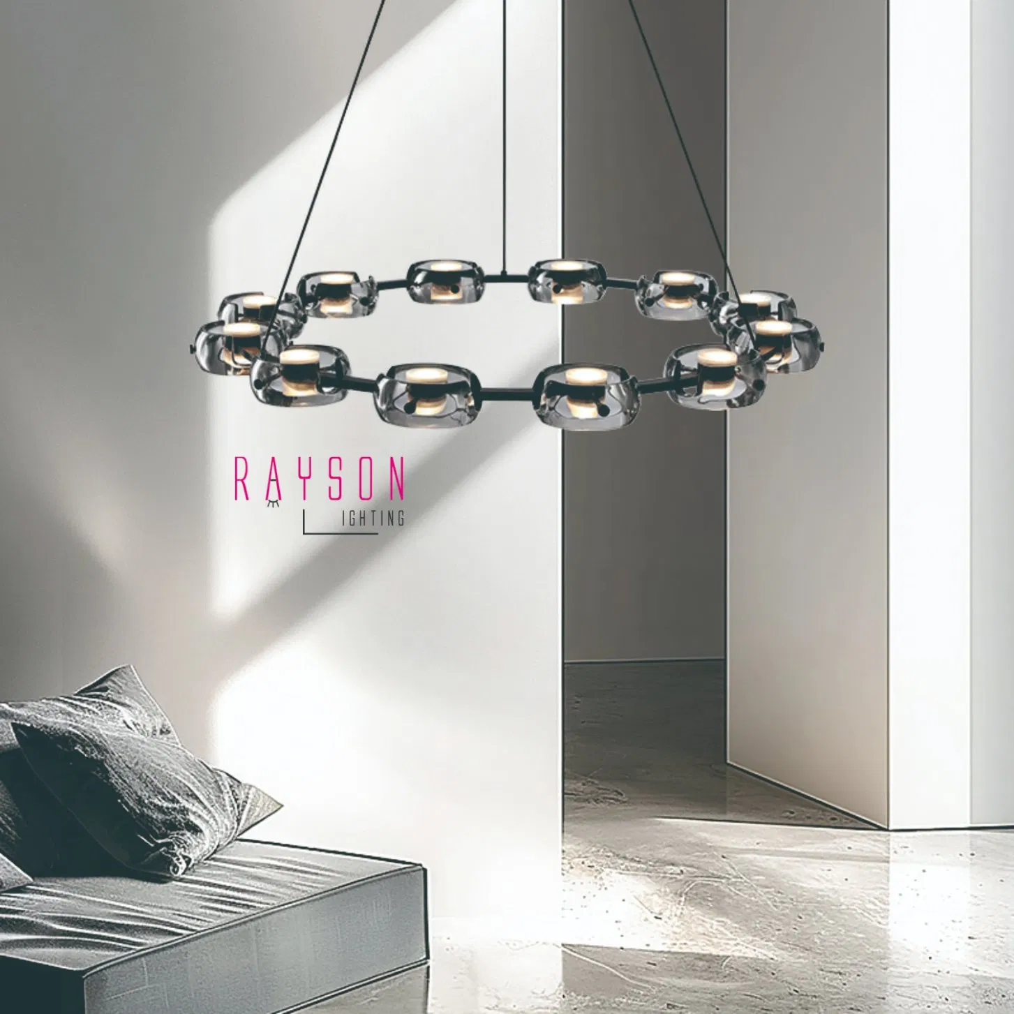 Chic Adjustable CCT LED Pendant Light for Stylish Interiors 5116