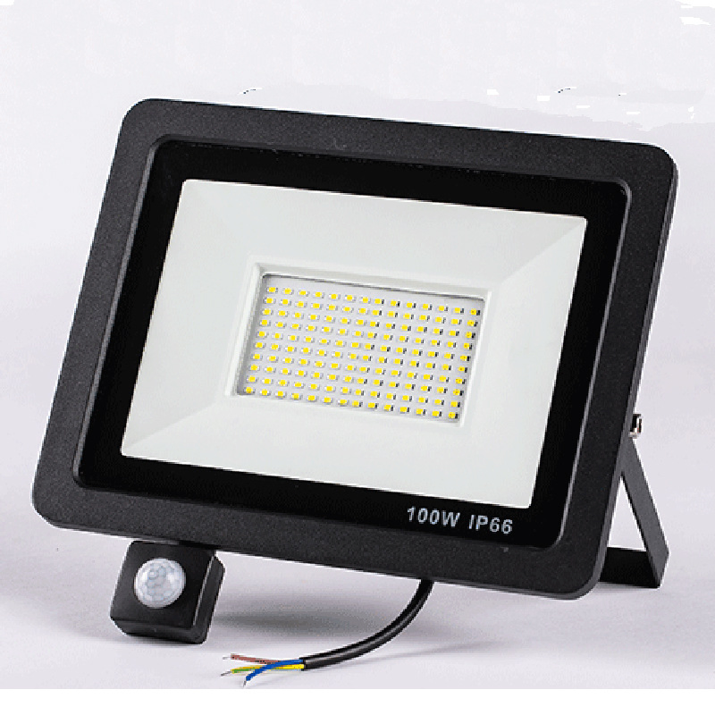Cheap White Black 150W IP66 Waterproof Outdoor Floodlight Garden Yard LED Flood Light