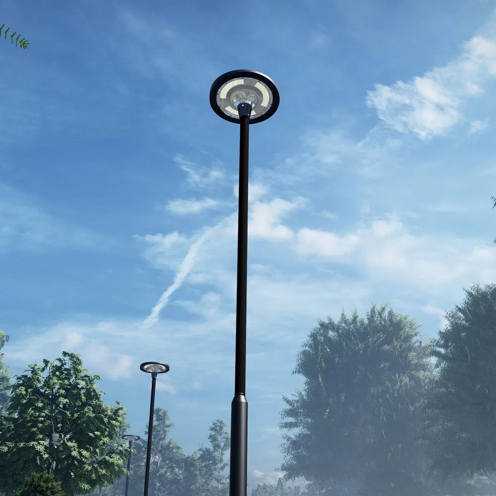 Aluminum ABS IP65 Flood Head Wall/Garden/Yard/Lawn Waterproof Outdoor LED Solar Street Light