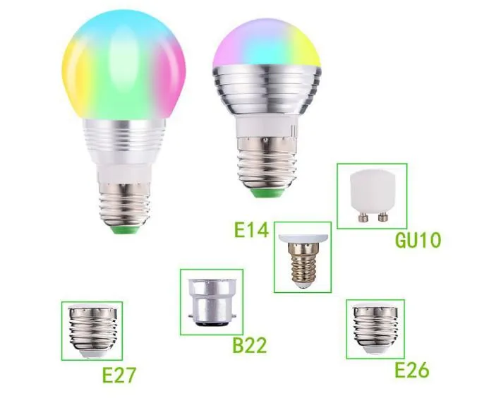 LED RGB Lamp Bulb