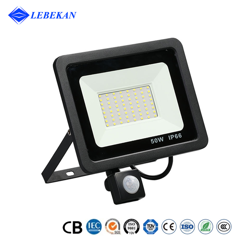 Cheap White Black 150W IP66 Waterproof Outdoor Floodlight Garden Yard LED Flood Light