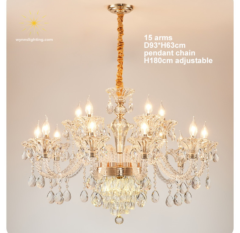 LED Indoor Crystal Wall Lamp Villa Home Hotel Restaurant Bracket Light Modern Decoration Lighting Sconce