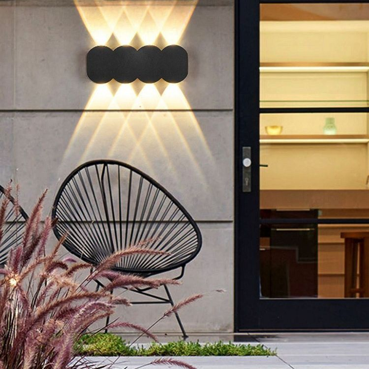 Elegant Waterproof LED Wall Sconce for Outdoor Modern Decor