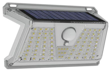 2024 Outdoor IP65 PIR Sensor Wireless Battery Sunlight Charge Project Garden Yard Street Flood Light LED Solar Wall Light