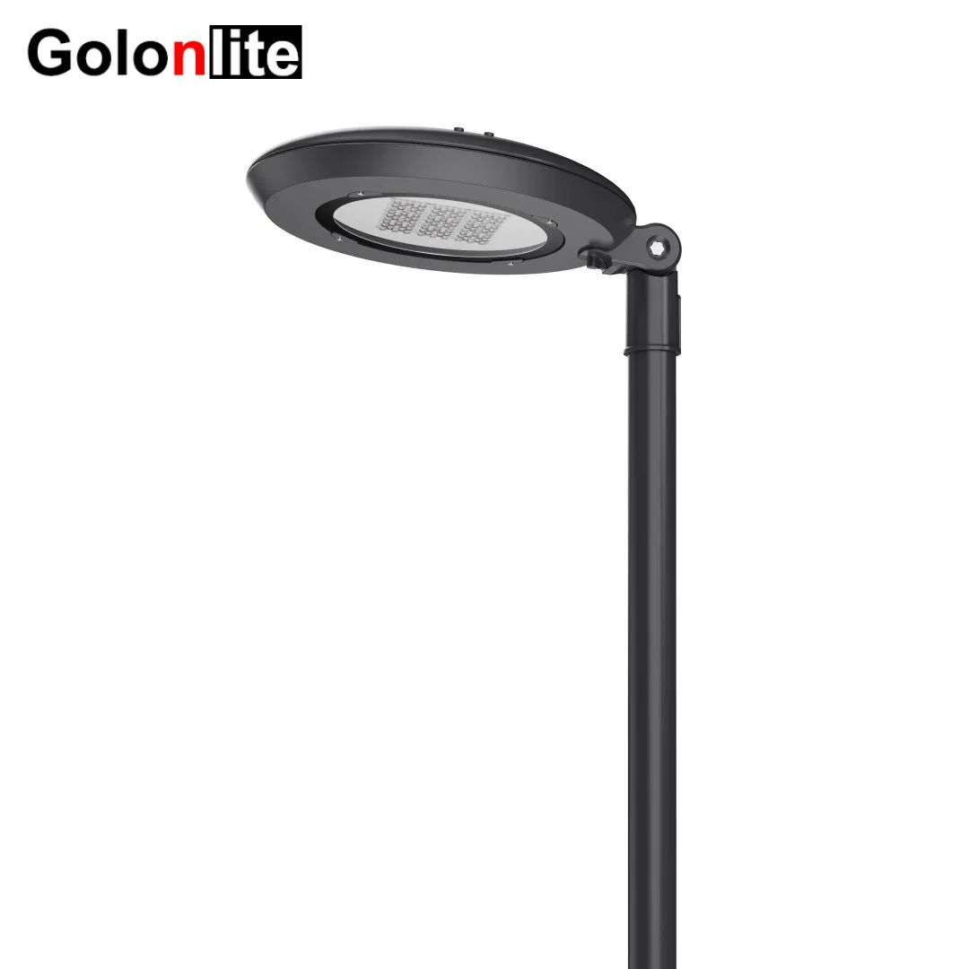 30W -120W Tool Free Opening Outdoor LED Post Top Lighting Fixture