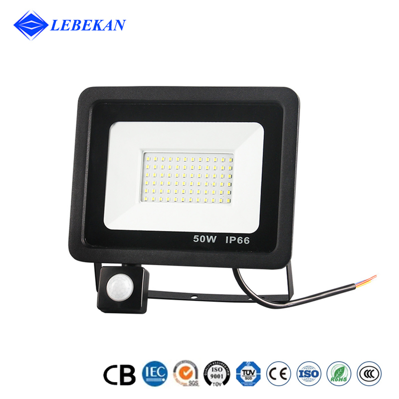 Cheap White Black 150W IP66 Waterproof Outdoor Floodlight Garden Yard LED Flood Light