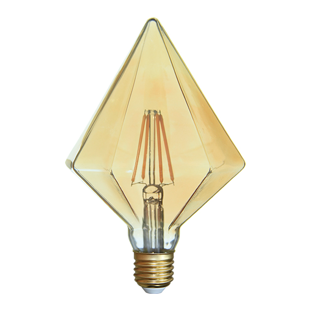G95 Edison LED Filament Bulbs E27 B22 4W Vintage Light Decorative Amber Glass Special Shape