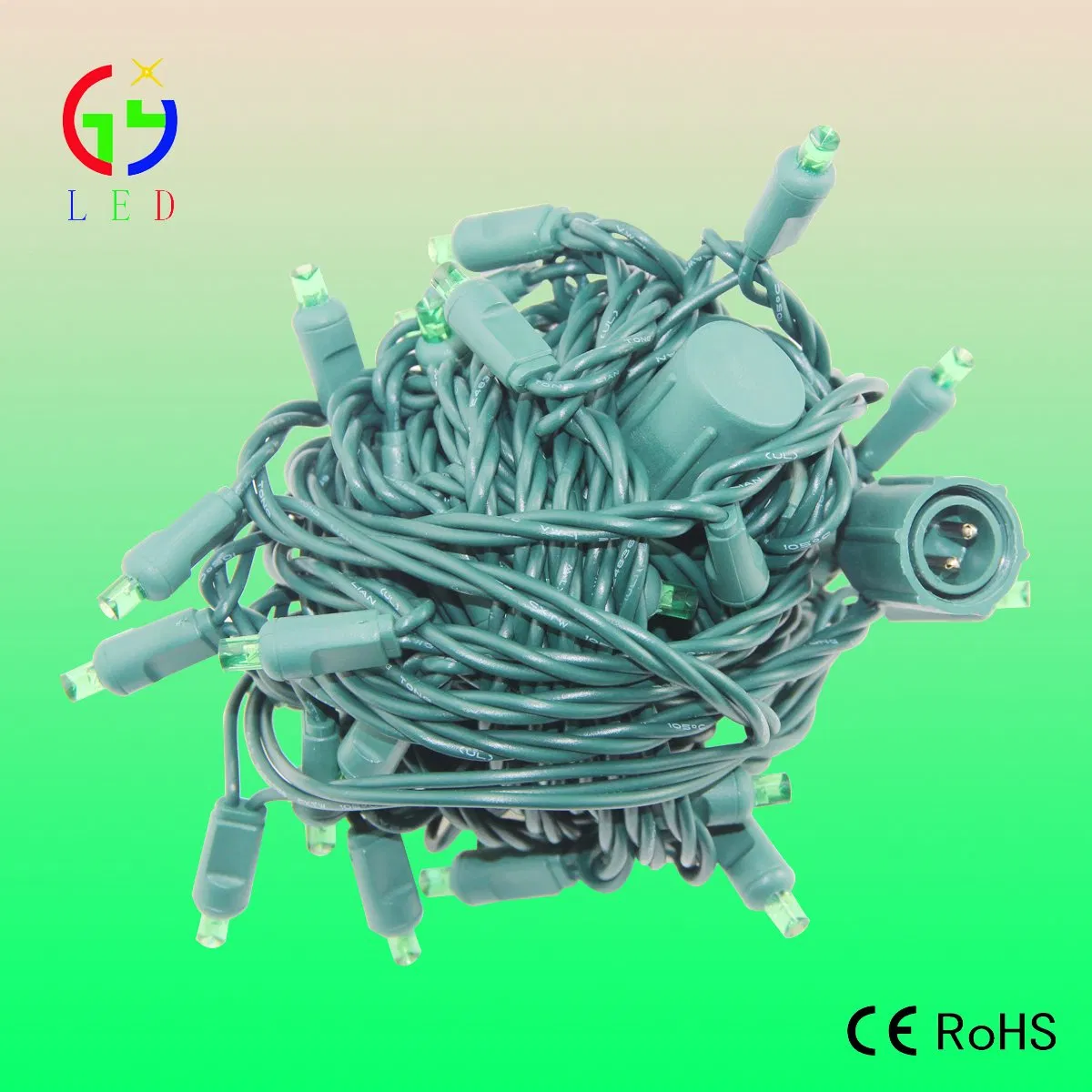 Balled Shape LED 5mm String Light with Coaxial Plugs for Holiday Lighting