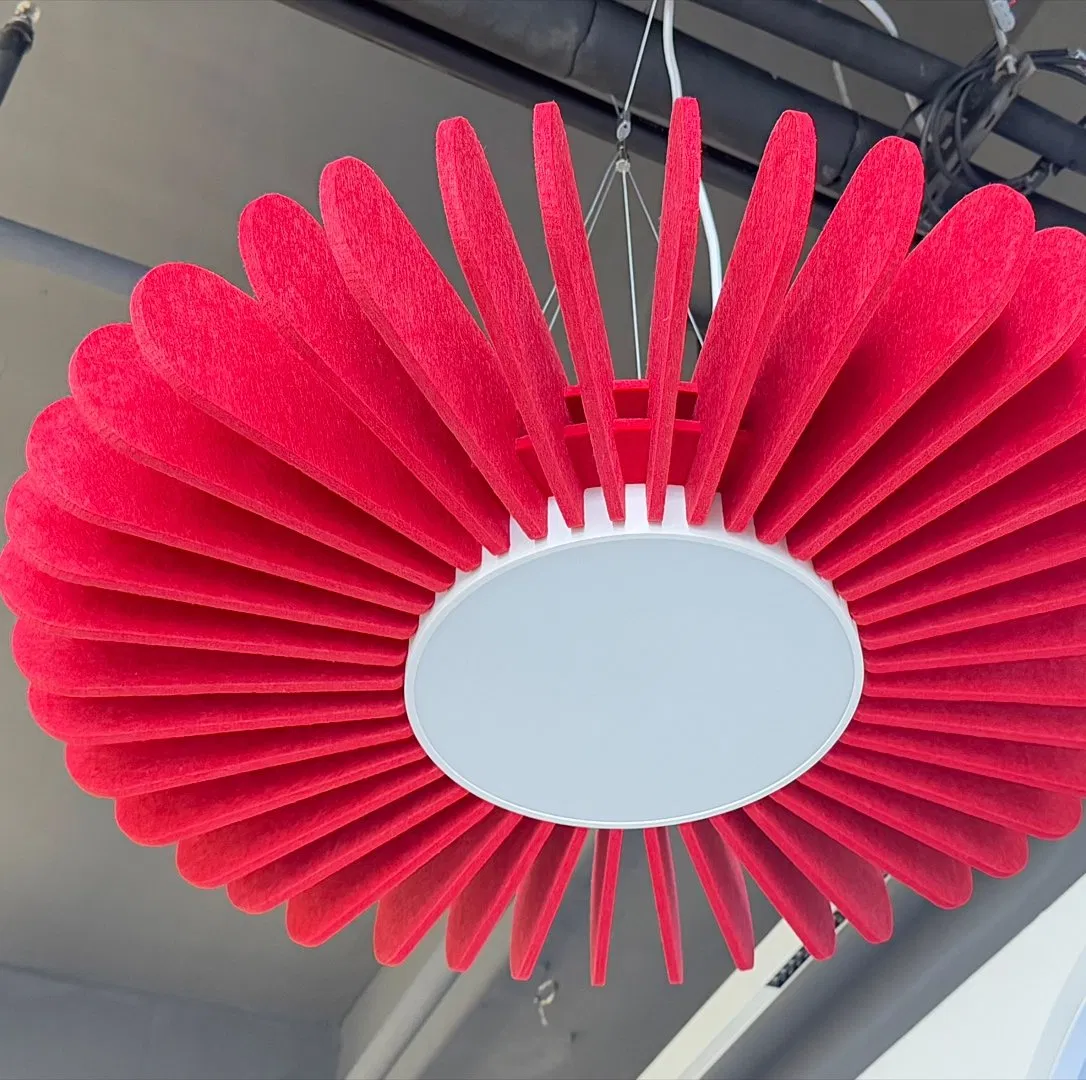 Direct Lighting New Design Acoustic LED Hanging Pendant Light