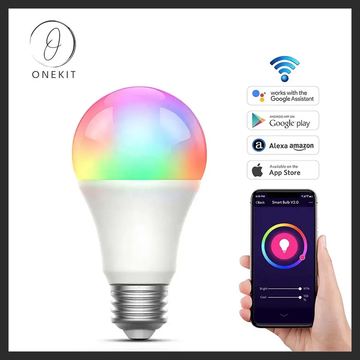 Automation Home Assistant Voice Smart Control High Lumen No Blinking LED Bulb
