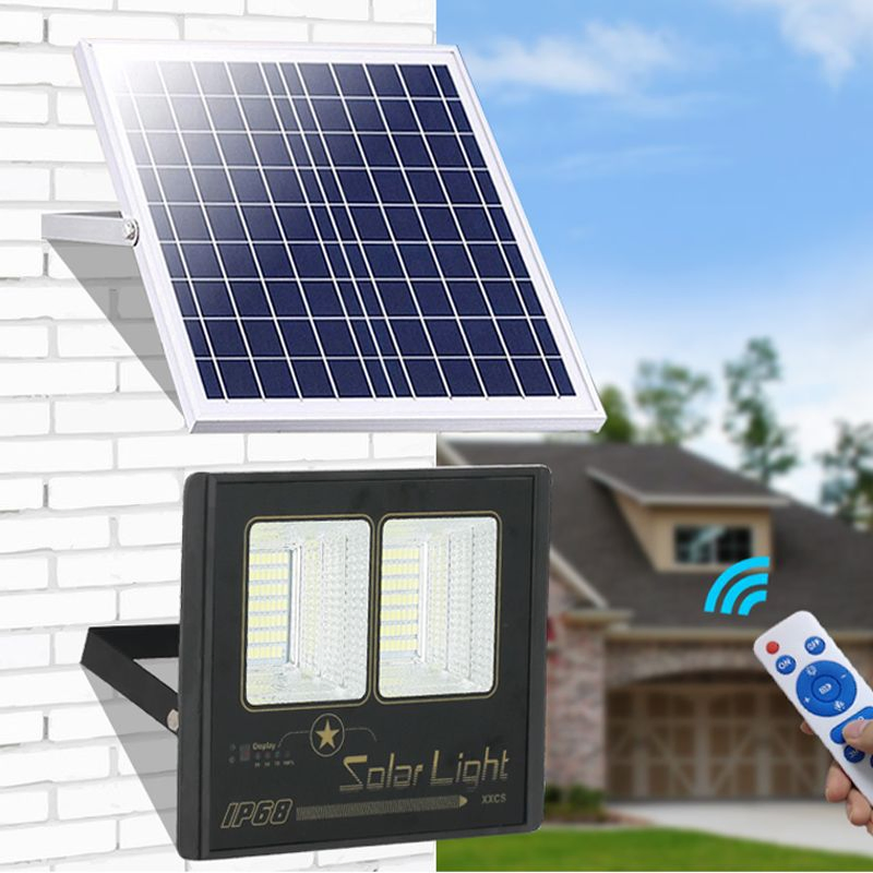 New LED Solar Flood Light 30W 60W 100W 200W 300W IP66 Outdoor Waterproof Farm Stadium Yard Flood Light Floodlight